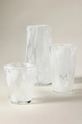 Lava Jug - White, Glass alternate view