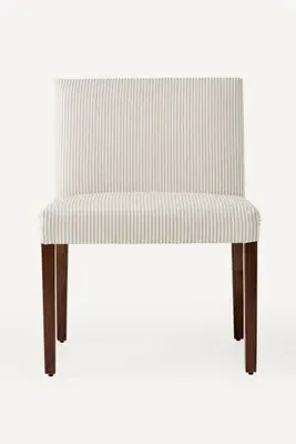 Layla Banquette Chair - Ivory, Cotton product