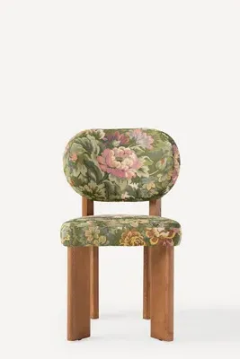 Leah Gwendolyn Dining Chair - Black, Polyester product