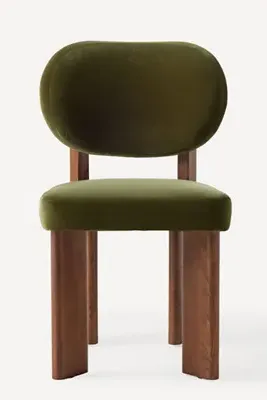 Leah Velvet Dining Chair - Blue product
