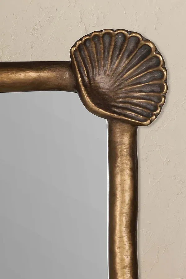 Leonie Wall Mirror - Gold by Anthropologie, image 2