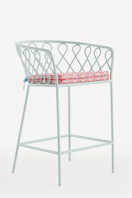 Lille Indoor/Outdoor Bar Stool - Mint, Steel product