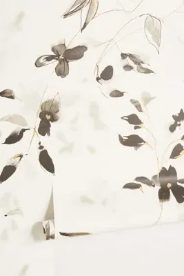 Linden Floral Wallpaper - Gold product