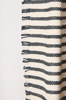 Linen Blend Woven Curtain - Ivory product