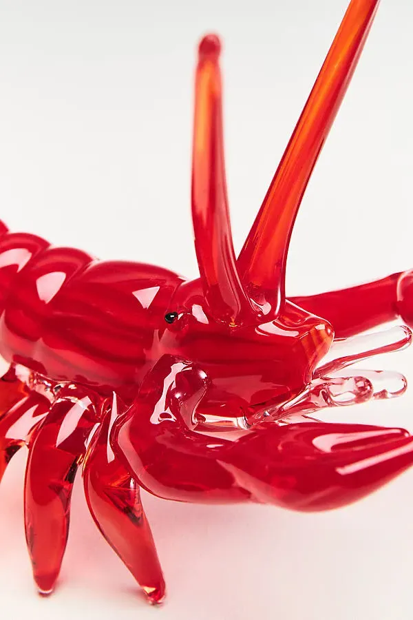 Lobster Glass Object - Red product