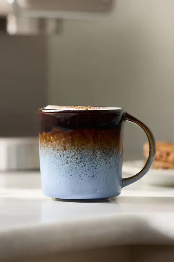 Lolly Ombre Stoneware Mug by Anthropologie