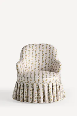 Lorelei Florence Swivel Chair - Beige, Polyester product