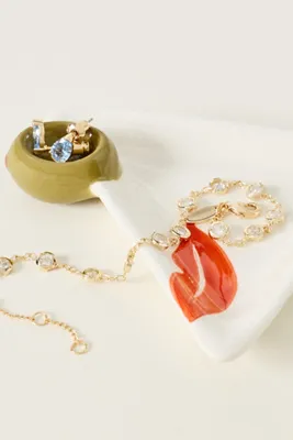 Lotta Icon Trinket - White, Stoneware by Anthropologie, alternate view