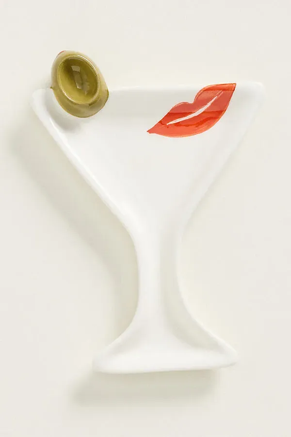Lotta Icon Trinket - White, Stoneware by Anthropologie