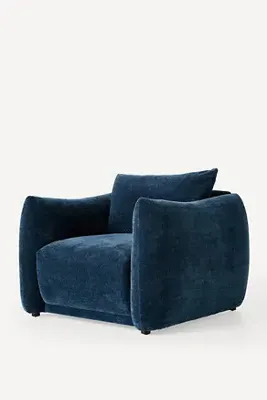 Lottie Pillow Chair - Blue, Polyester product