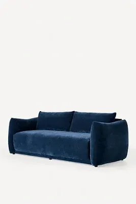 Lottie Pillow Sofa - Blue, Polyester product