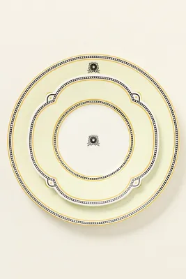 Louella Stoneware Dessert Plate Set of 4 - Yellow product