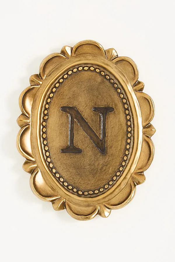Louisa Monogram Gallery Wall Charm by Anthropologie