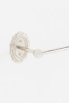 Louisa Scalloped Towel Bar - Silver, Brass product