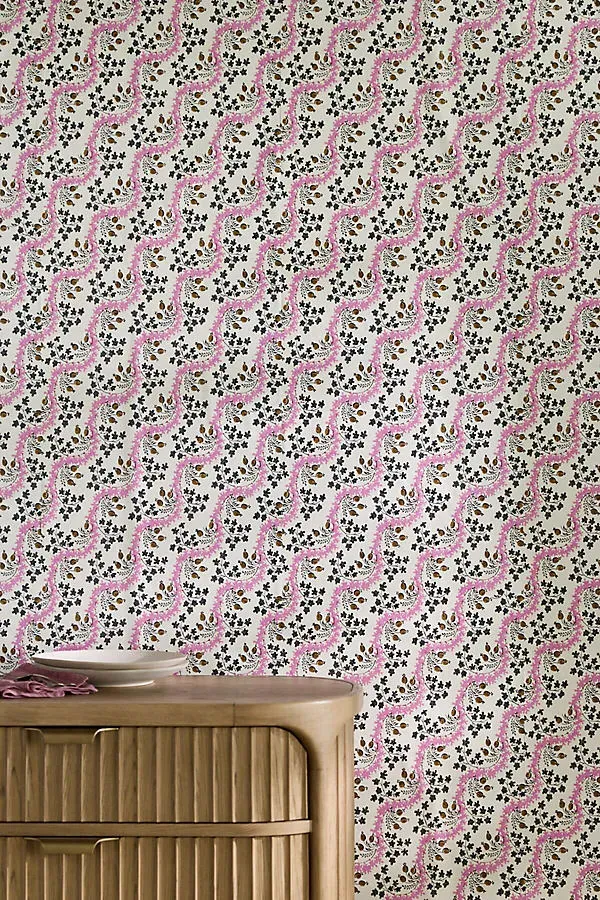 Louise Floral Wallpaper - Pink product