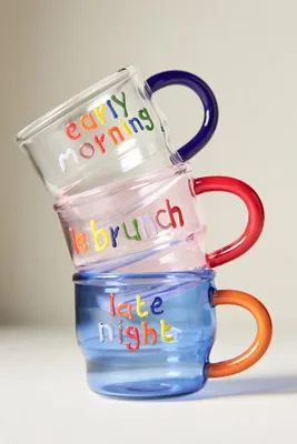 Love Notes Espresso Cup - Clear, Borosilicate Glass product