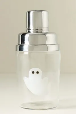 Love Notes Ghost Icon Mini Cocktail Shaker - White alternate view