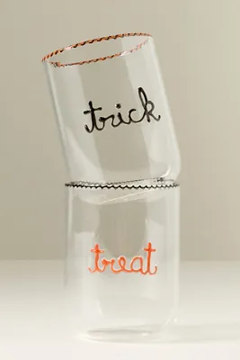 Love Notes Halloween Trick & Treat Juice Glasses Set of 2 product