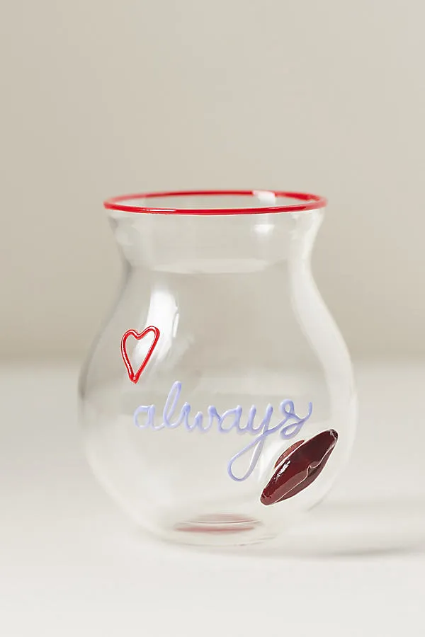 Love Notes Handblown Glass Vase product