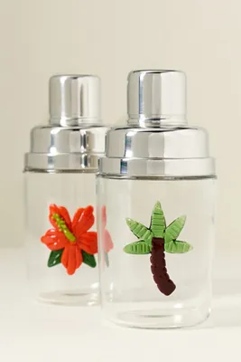Love Notes Icon Mini Cocktail Shaker - Green, Borosilicate Glass product
