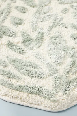 Lucia Small Bath Mat - Blue, Cotton product
