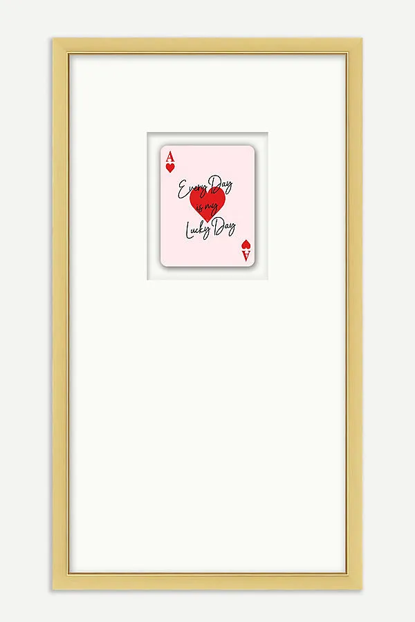 Lucky Day Wall Art - Red product