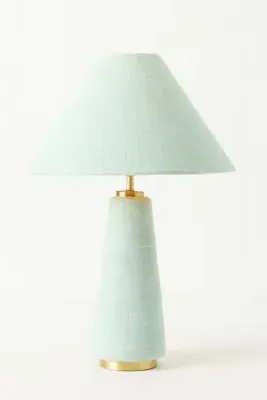 Lulu Linen Table Lamp - Blue product