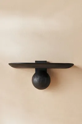 Lumi Wall Shelf - Black by Anthropologie, alternate view