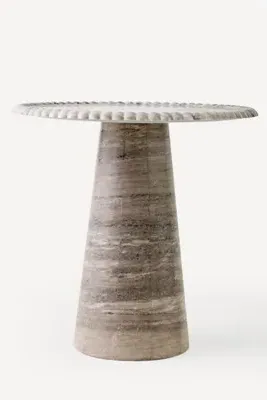 Lyla Marble Round Bistro Table - Beige product