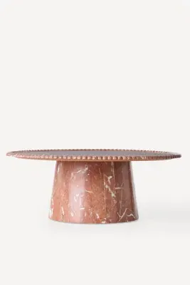 Lyla Round Coffee Table - Pink, Marble product