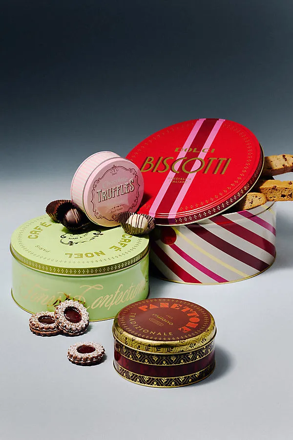 Madeline Assorted Cookie Tins Set of 3 by Anthropologie