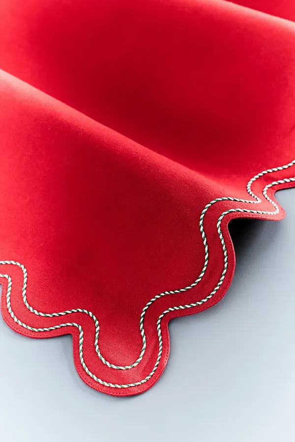 Madeline Embroidered Table Runner - Cotton by Anthropologie, image 2
