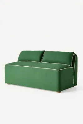 Magnolia Dining Bench - Green, Linen Blend product