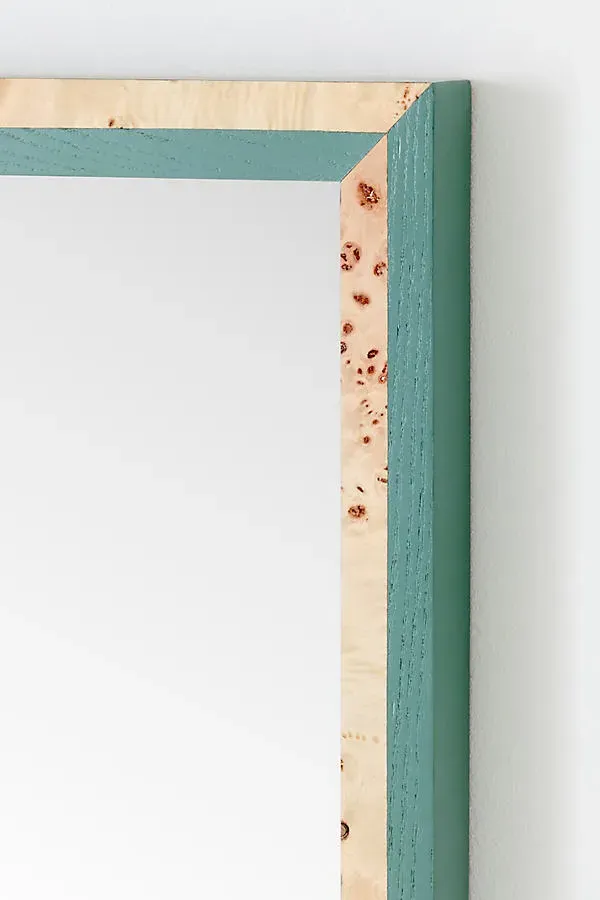 Manon Colour Block Wall Mirror - Burlwood product