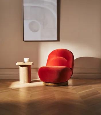 Maren Swivel Chair - Oak product