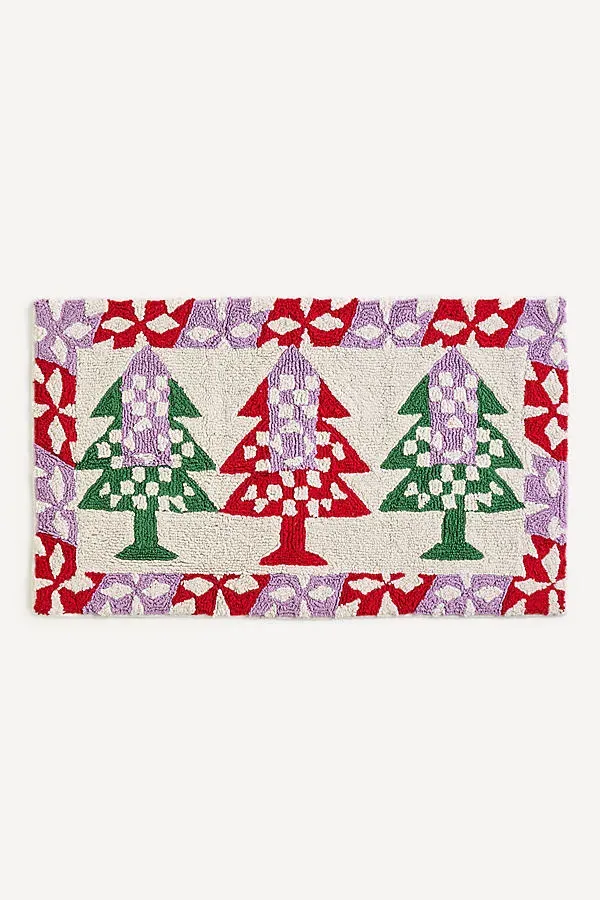 Margaret Cotton Tufted Bathmat by Anthropologie