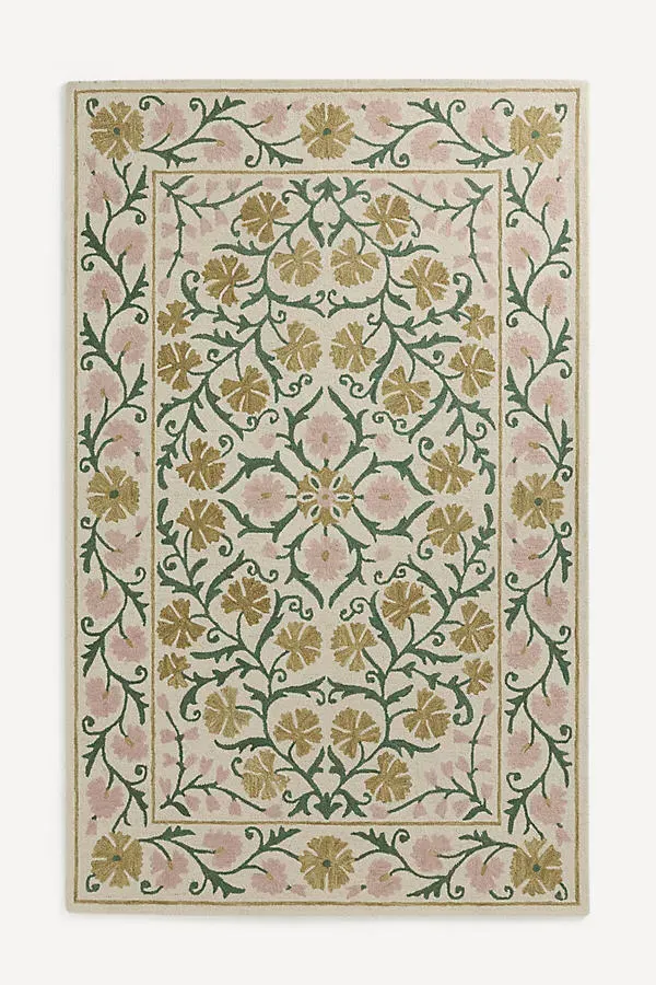 Maria Persian-Inspired Tufted Rug - Wool product