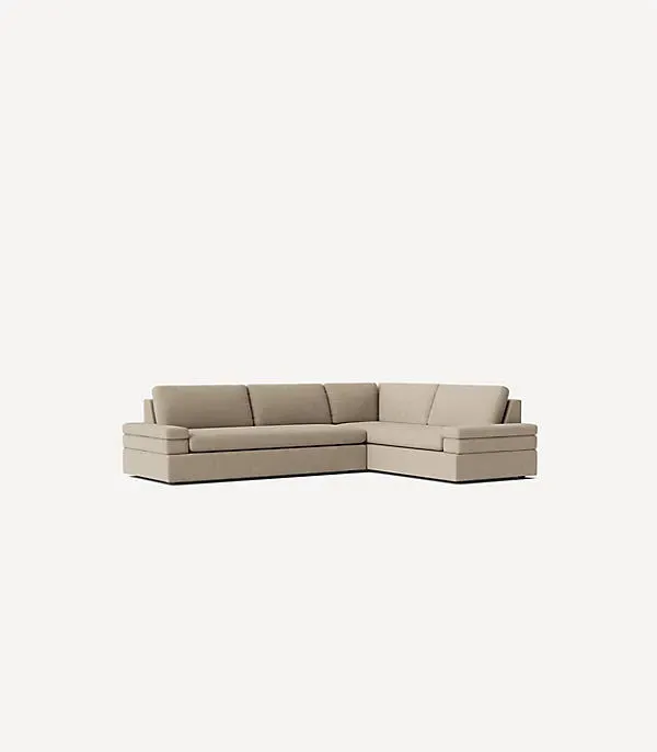 Maris L-Shaped Sectional Sofa - White product