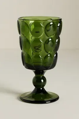 Marisa Glass Goblet - Green product