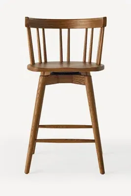 Marlee Counter Height Swivel Stool - Oak product