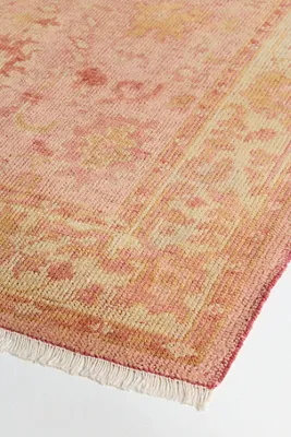 Marlise Hand-Knotted Rug - Pink, Wool product