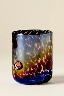 Marquee Icon Juice Glass - Metallic, Hand-Blown Glass product