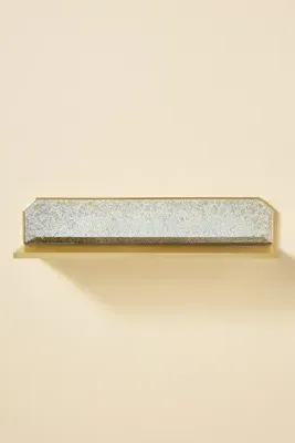 Matilda Mirrored Shelf - Gold, Mirror product