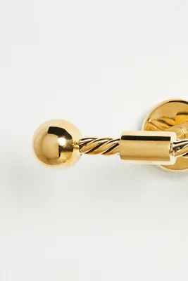 Maude Bath Hook - Brass product