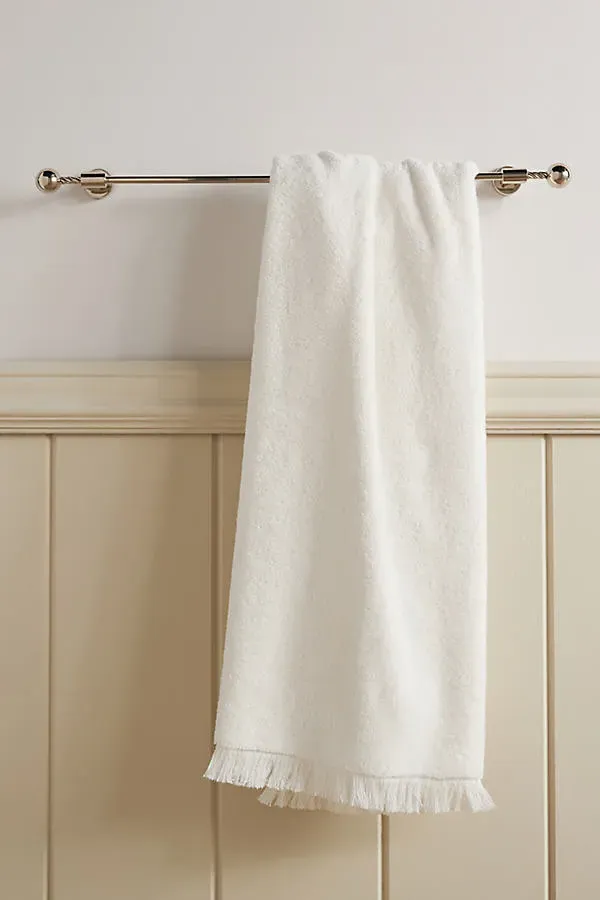 Maude Towel Bar - Silver, Brass by Anthropologie