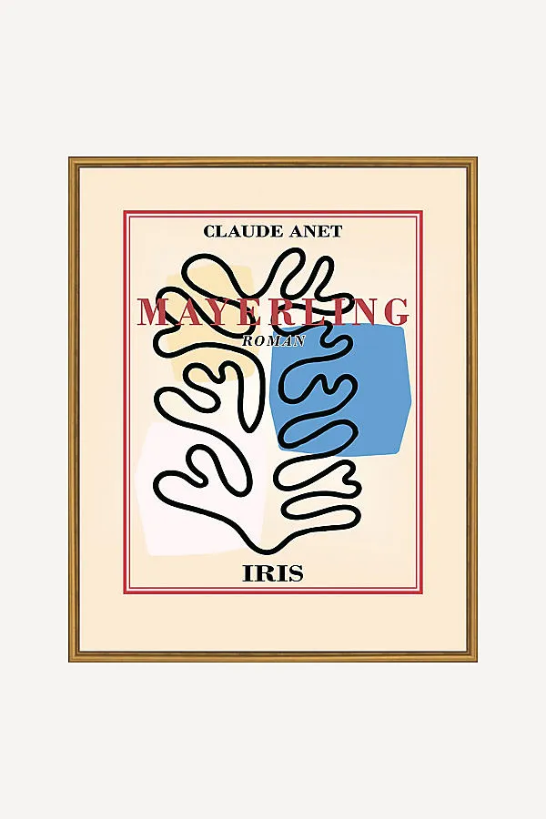 Mayerling Vintage French Poster Wall Art - Beige product