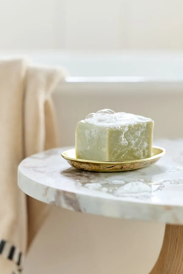 Mckay Patterned Metal Soap Dish - Stainless Steel by Anthropologie
