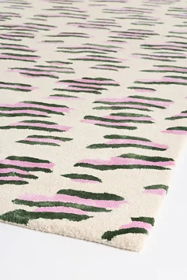 Meena Tufted Rug - White, Wool-Blend product