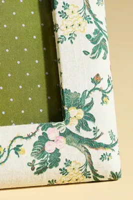 Merceda Fabric Wrapped Picture Frame - Ivory, Cotton product
