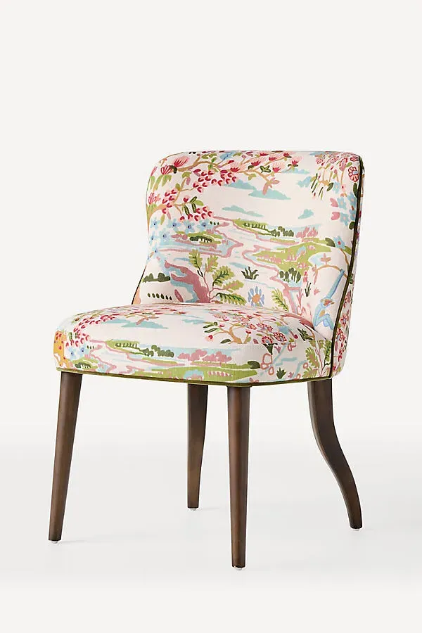 Meryl Dining Chair - White, Polyester product